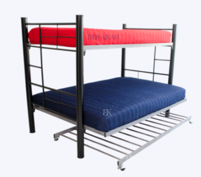 Litera Individual-Matrimonial 1100 color negro